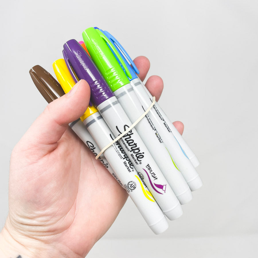 Bundle of 11 Asst. Sharpie Brush Markets