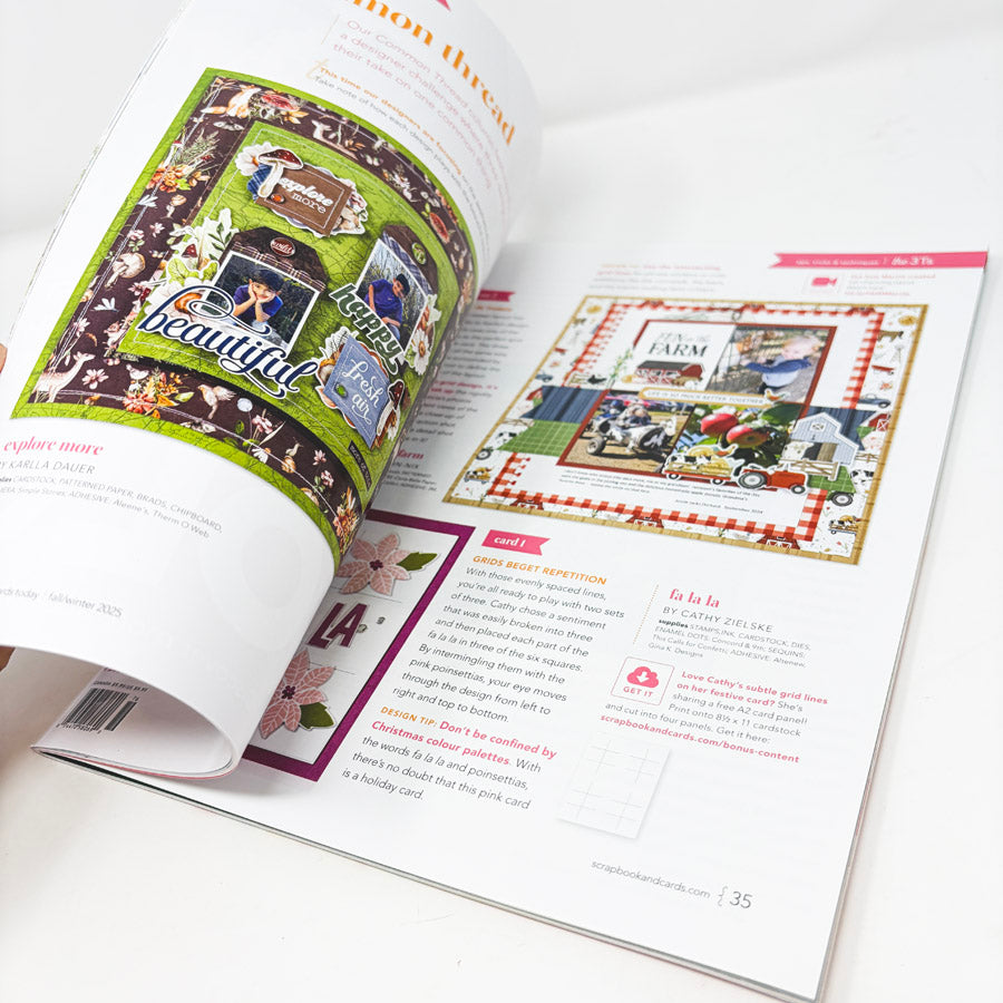 Scrapbook & Cards Today Magazine - Fall/Winter 2025