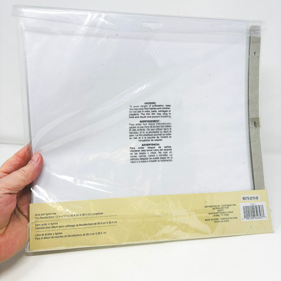 Recollections 12" x 12" Scrapbook Album Refill