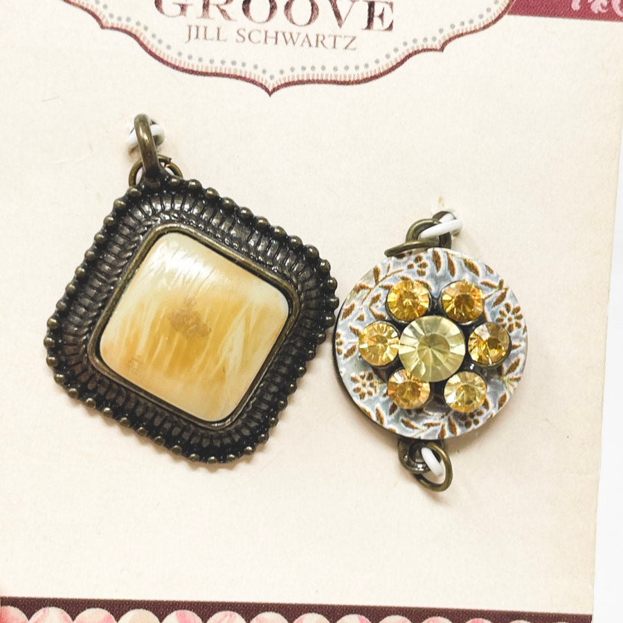 Vintage Groove Pendants by Bead Treasures Timeline