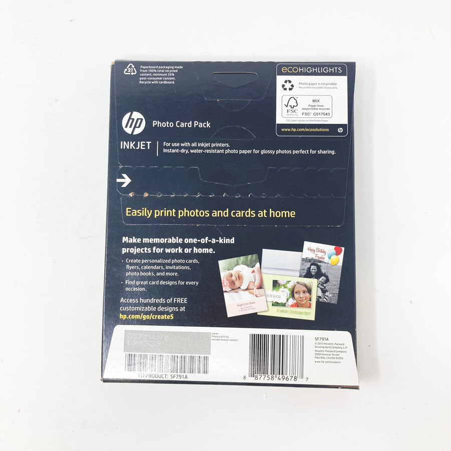 HP Photo Card Pack