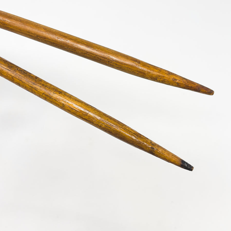 Extra Long Wood Knitting Needles - US 9 - Pick a Set