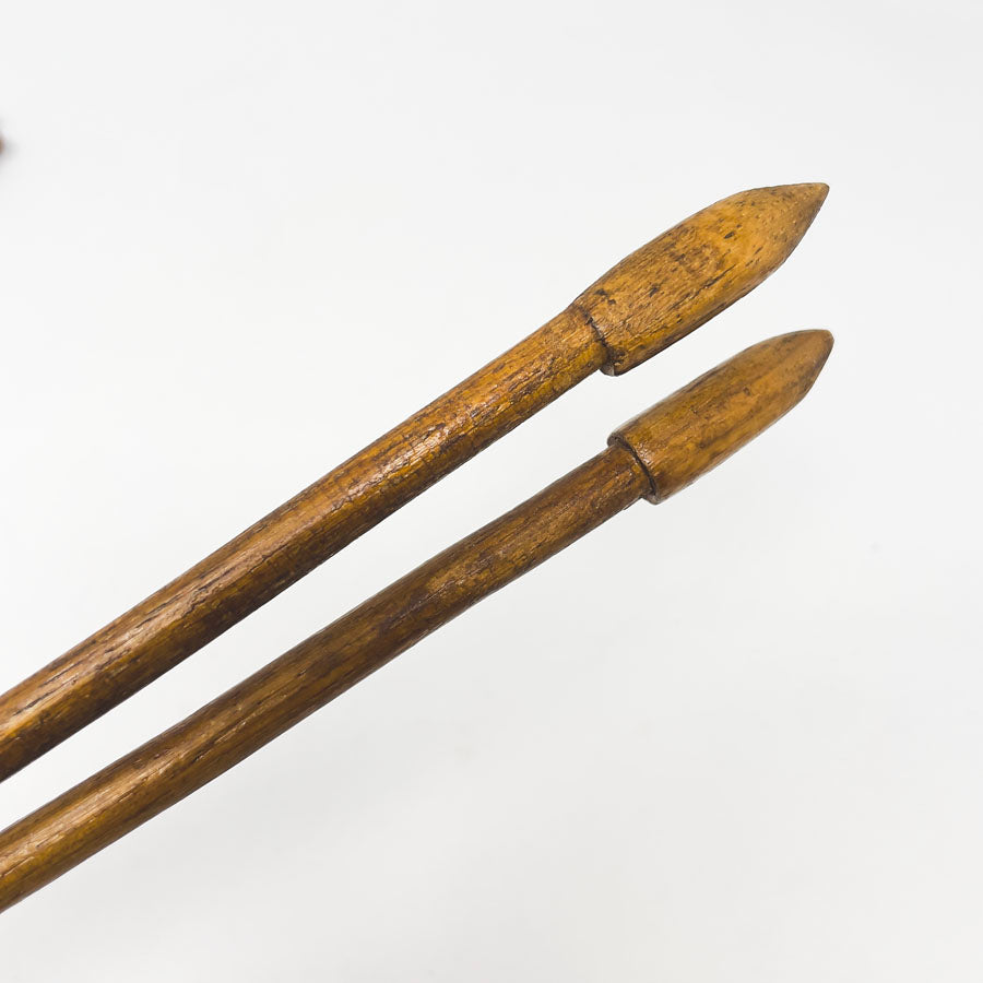 Extra Long Wood Knitting Needles - US 9 - Pick a Set