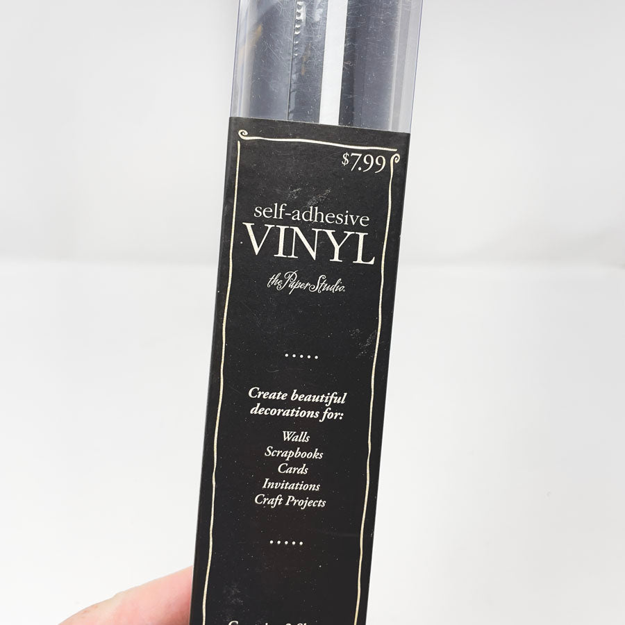 The Paper Studio Self Adhesive Vinyl - Black (1)