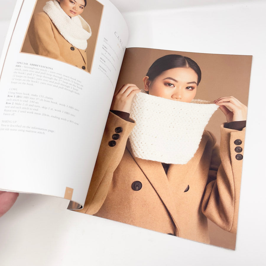 Chunky Crochet 4 Projects - Mode at Rowan Pattern Book by Quail Studio