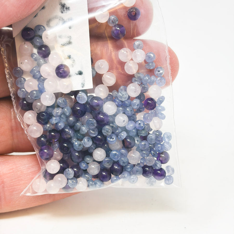 Round Tanzanite Beads