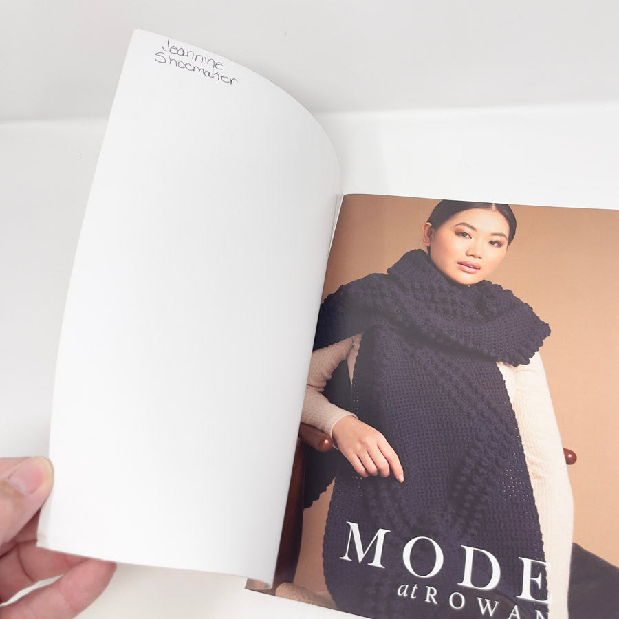 Chunky Crochet 4 Projects - Mode at Rowan Pattern Book by Quail Studio