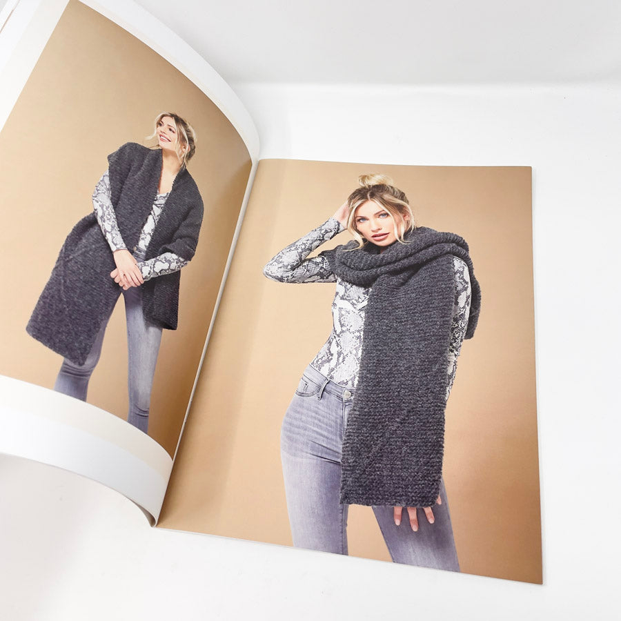 Brushed Fleece 4 Projects - Mode at Rowan Pattern Book by Quail Studio