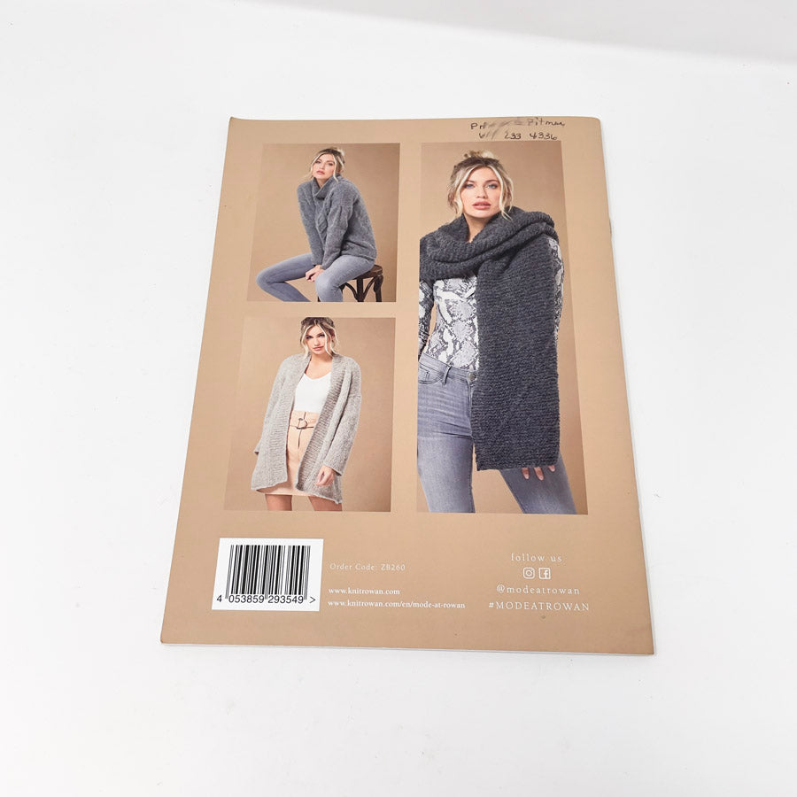 Brushed Fleece 4 Projects - Mode at Rowan Pattern Book by Quail Studio