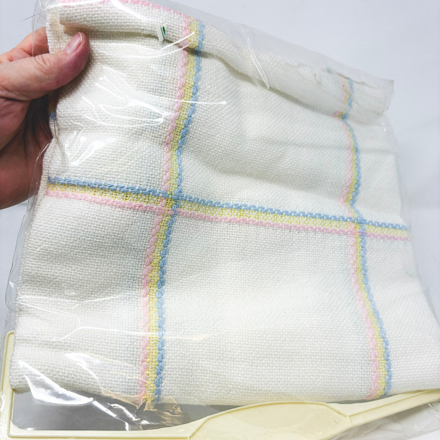 Cross Stitch Collectible 14 Count Baby Time Afghan - 38" x 38"