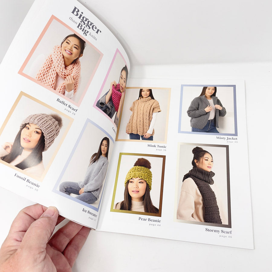 Bigger Than Big Knits Book by Quail Studio