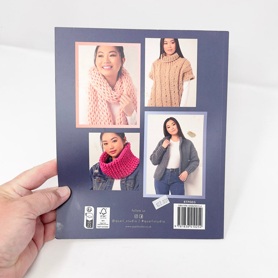 Bigger Than Big Knits Book by Quail Studio