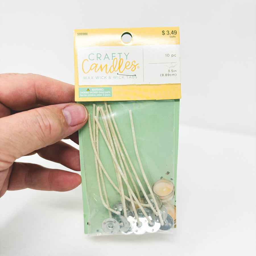 Crafty Candles Wax Wicks with Tabs
