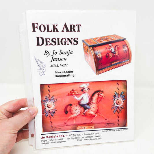 Hardanger Rosemaling Folk Art Painting Packet by Jo Sonja Jansen