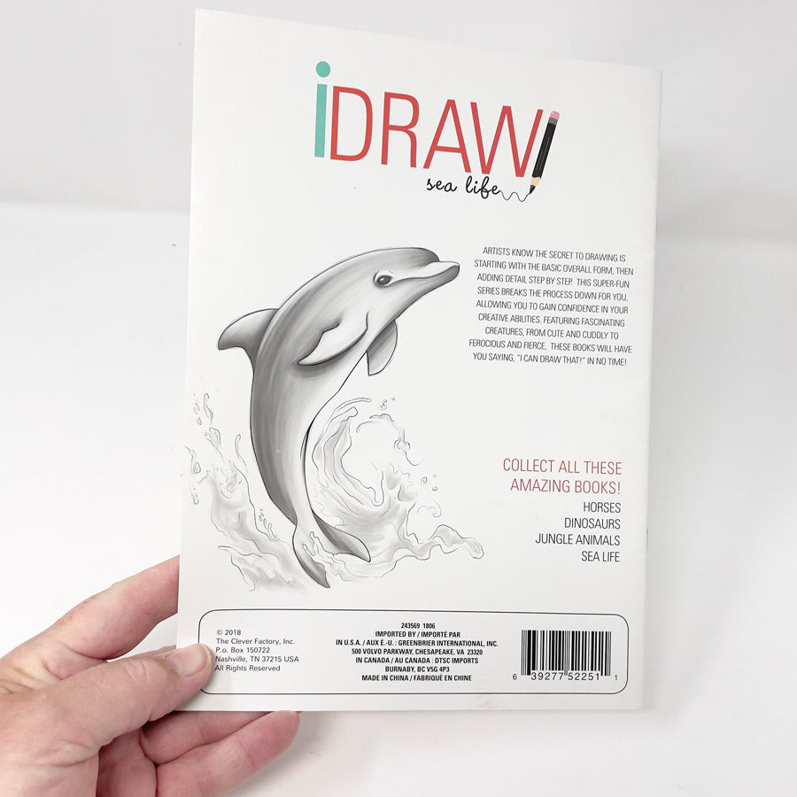 iDraw Sea Life Tutorial Book
