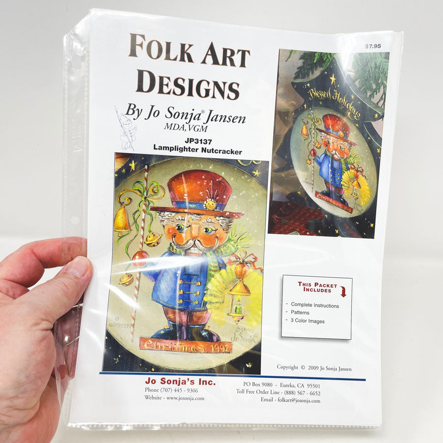 Nutcracker Folk Art Painting Packet by Jo Sonja Jansen