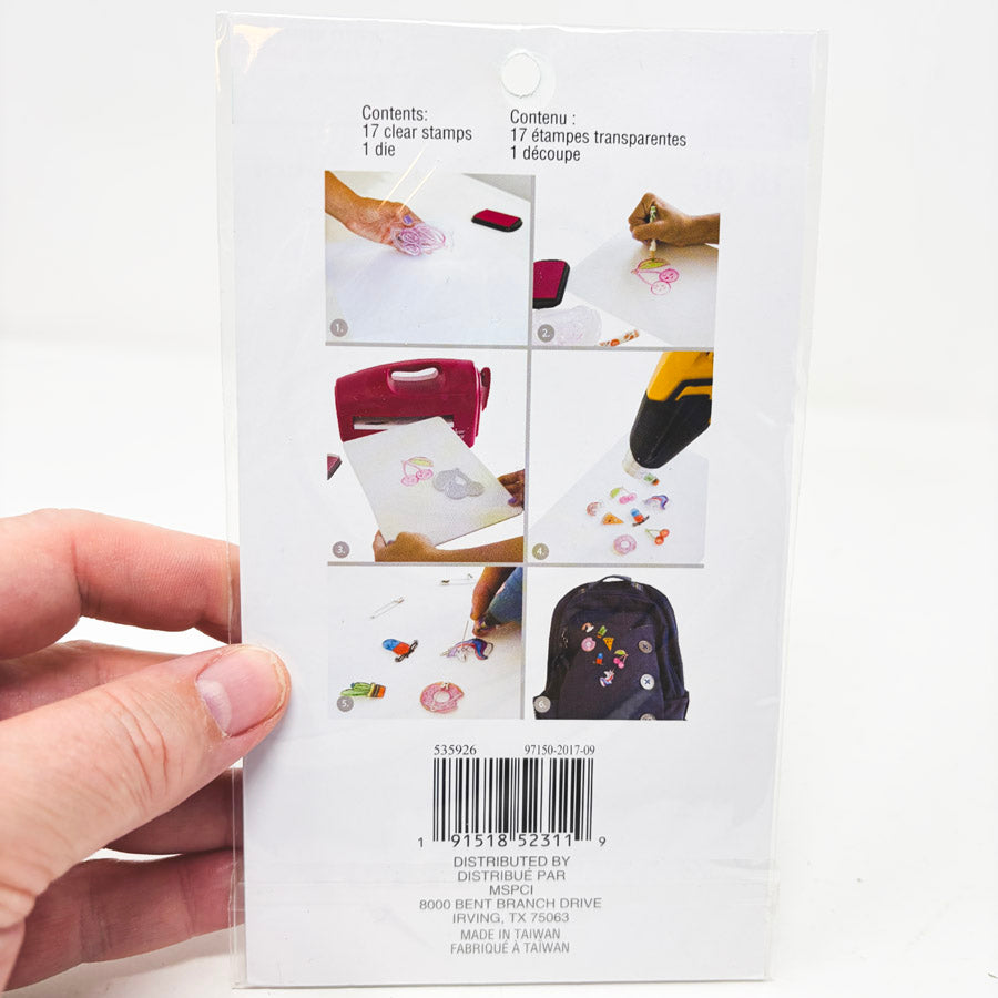 Recollections Cheeky Modern Pop Stamp and Die Set