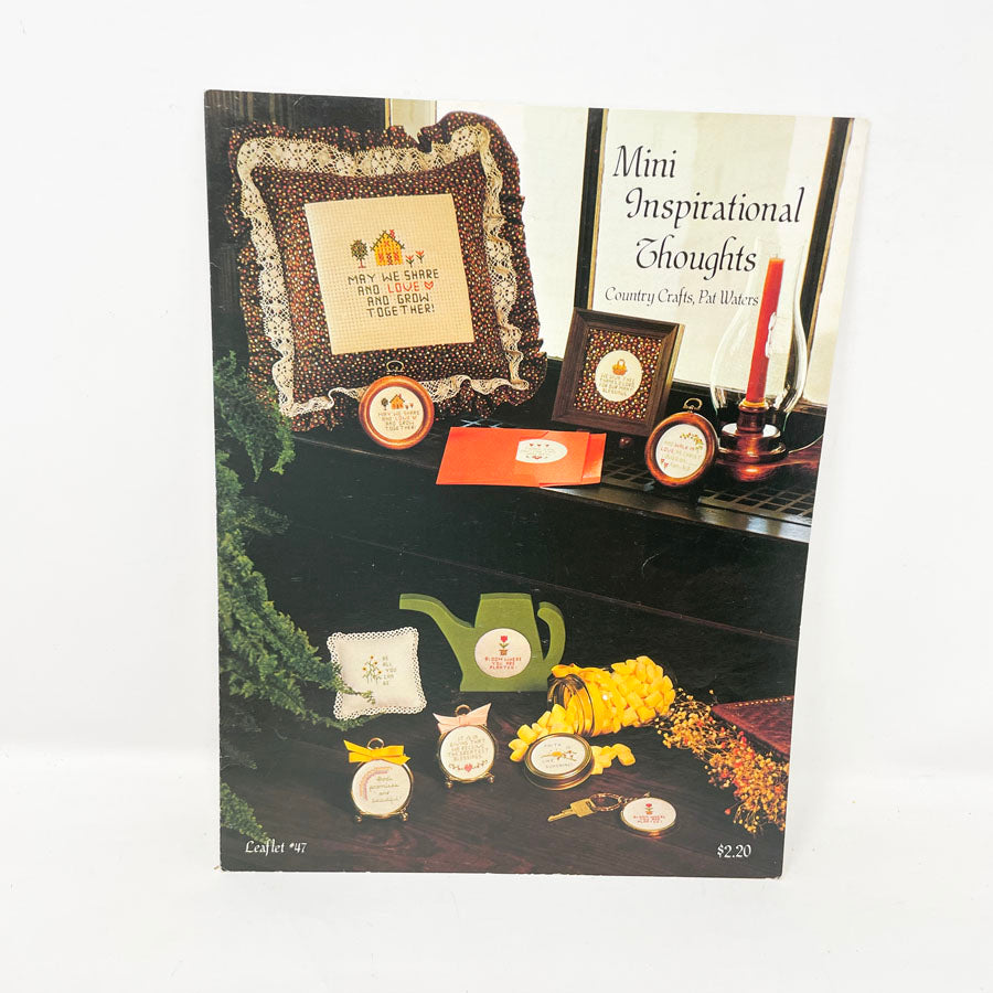 Mini Inspirational Thoughts Cross Stitch Pattern