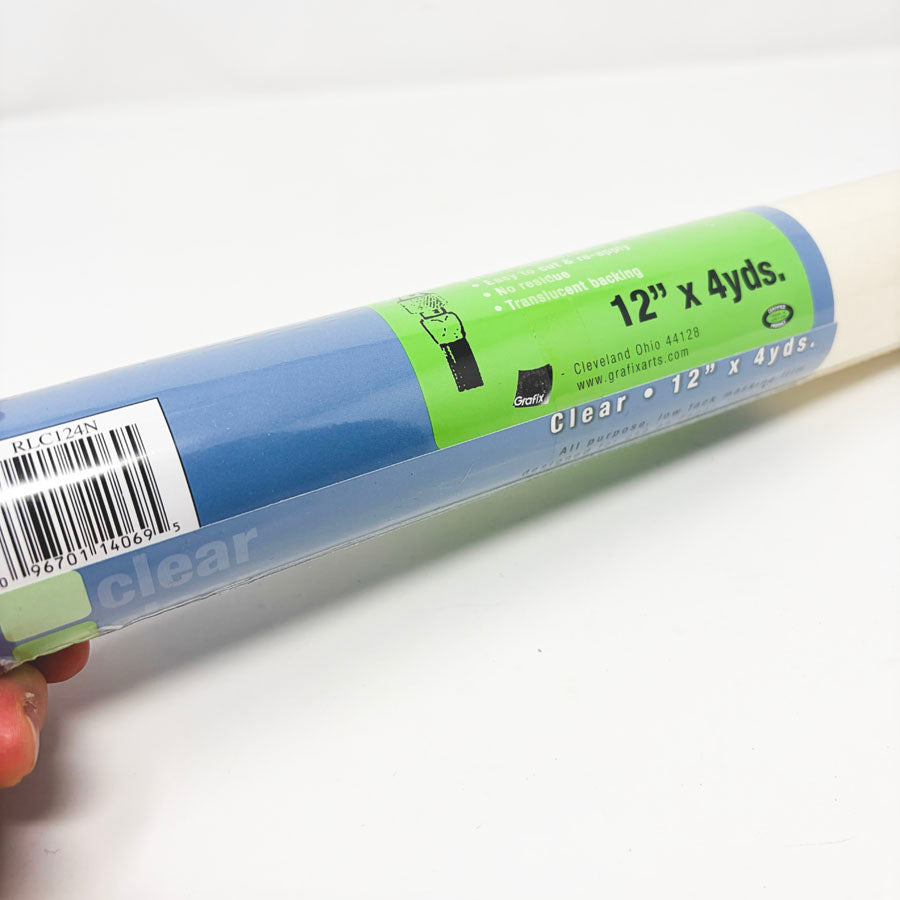 Grafix All Purpose Clear Frisket - 12" x 4 yards