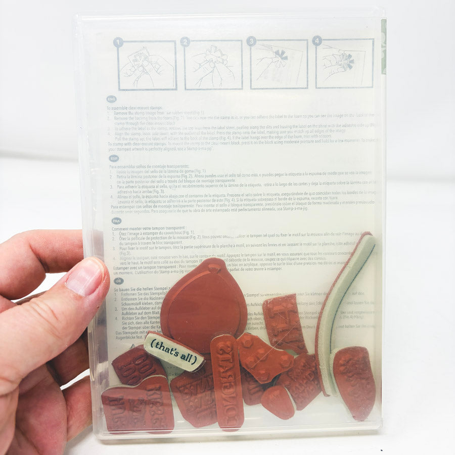 Animals & Plants Themed Stampin’ Up Cling Stamp Sets
