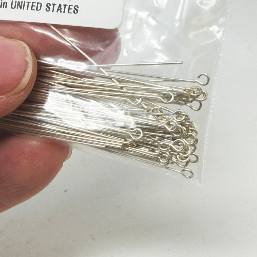 Rio Grande Sterling Silver Eye Pin 1.5"