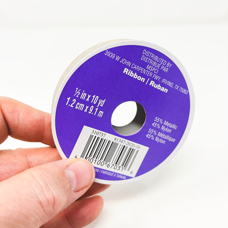 1/2" Celebrate It Gold Ribbon