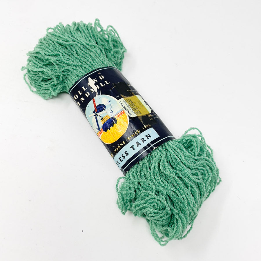 Holland Windmill Wool Dress Yarn - Green