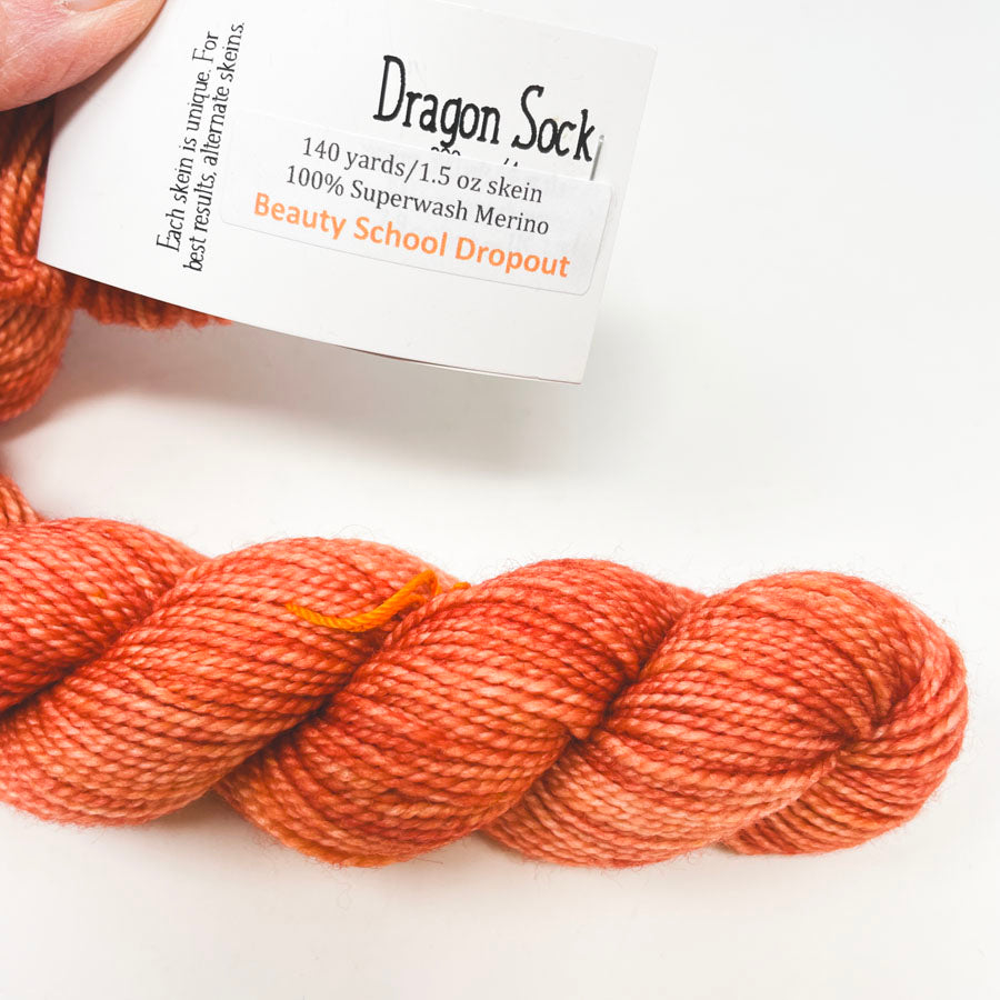 Dragon Sock Superwash Merino Yarn by Dragonfly Fibers