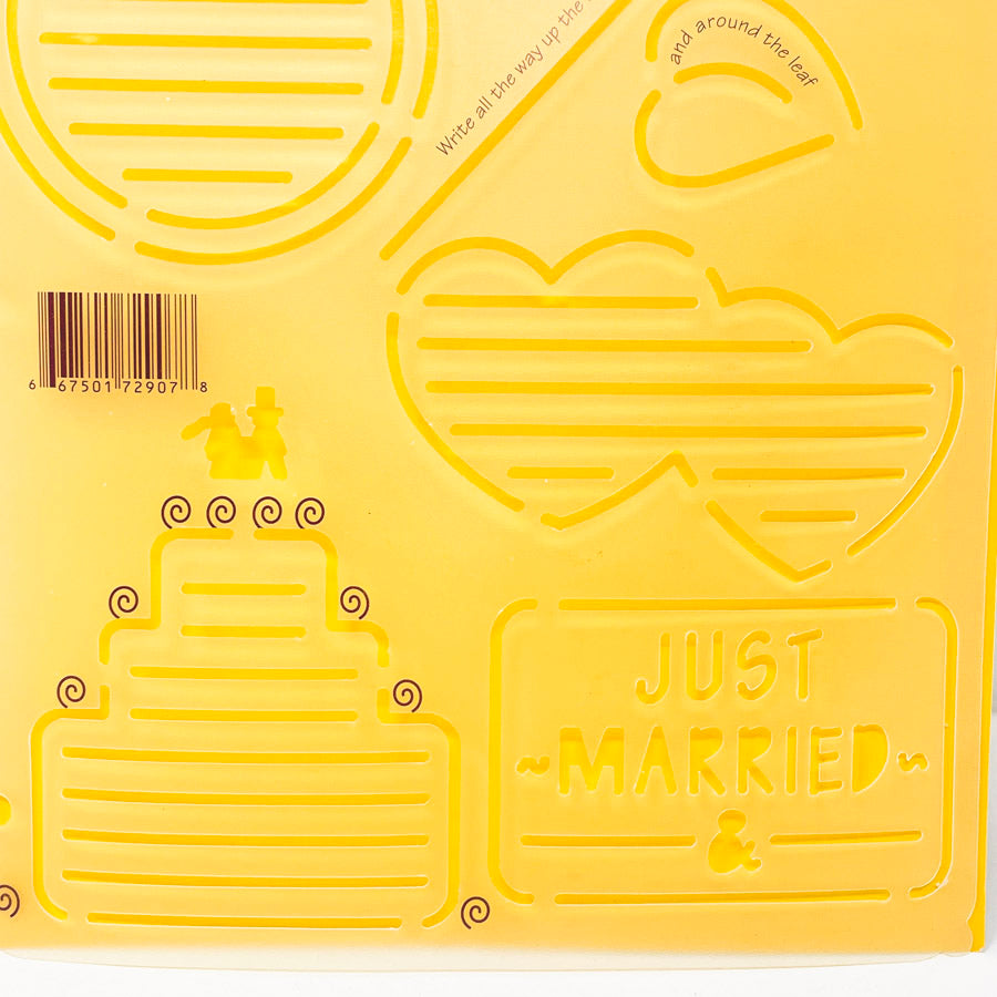 Chatterbox Journaling Genie Template - Wedding