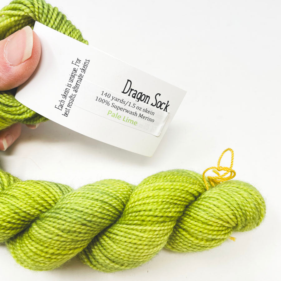 Dragon Sock Superwash Merino Yarn by Dragonfly Fibers