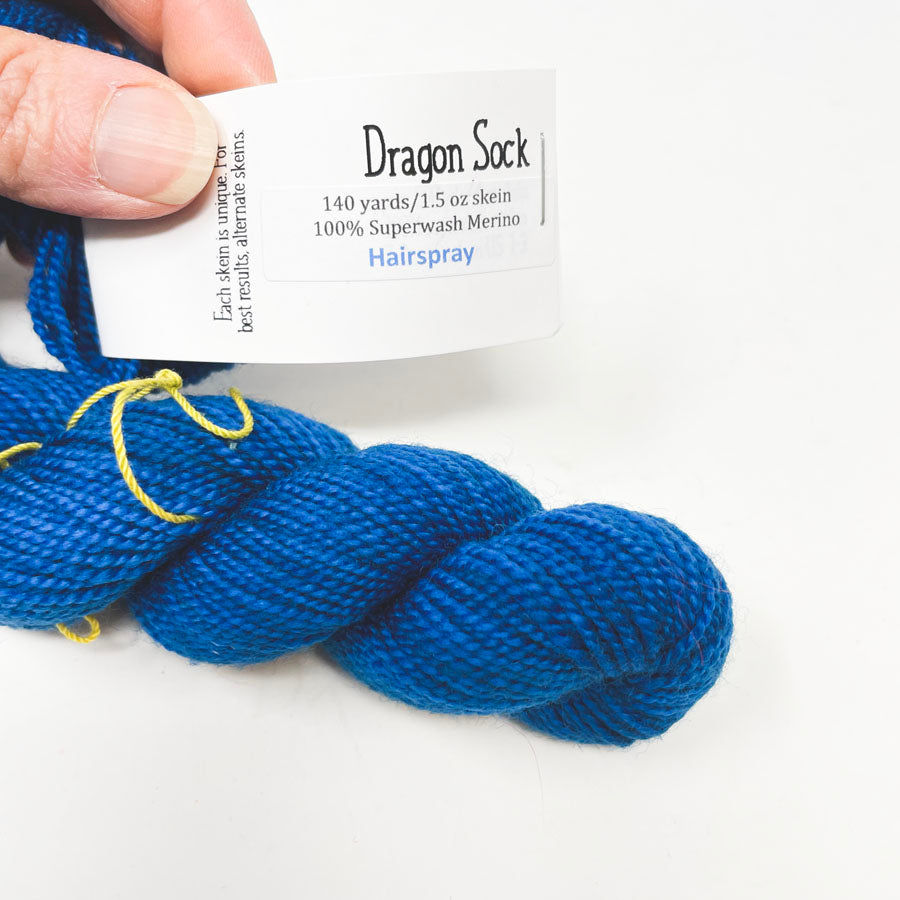 Dragon Sock Superwash Merino Yarn by Dragonfly Fibers