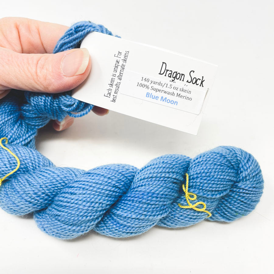 Dragon Sock Superwash Merino Yarn by Dragonfly Fibers