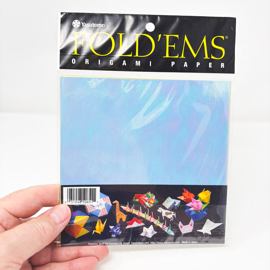 Fold'Ems Origami Paper - Aurora Marble