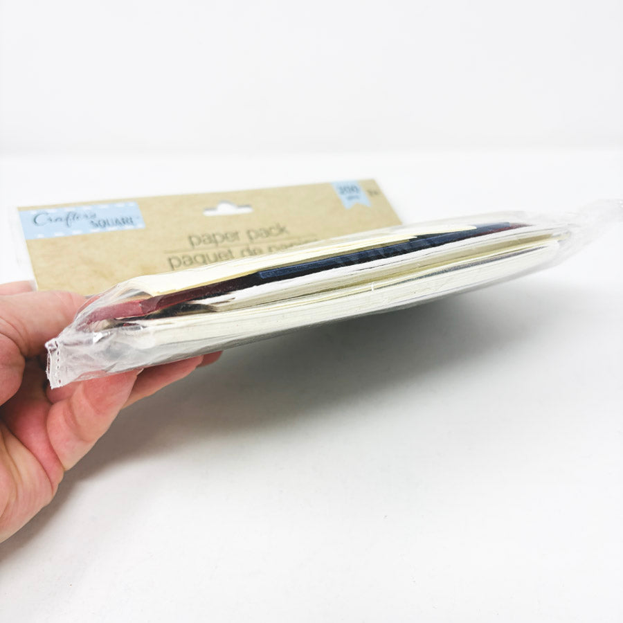 Crafter's Square Paper Pack - 200 gm