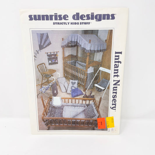 Infant Nursery Sewing Pattern by Sunrise Designs