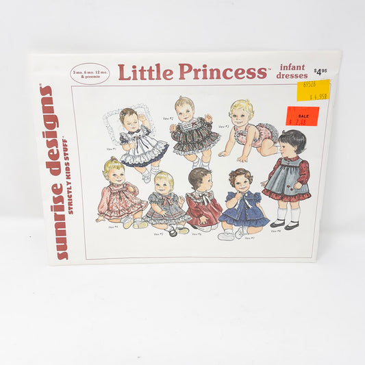 Little Princess (Preemie to 12 Months) Sewing Pattern by Sunrise Designs