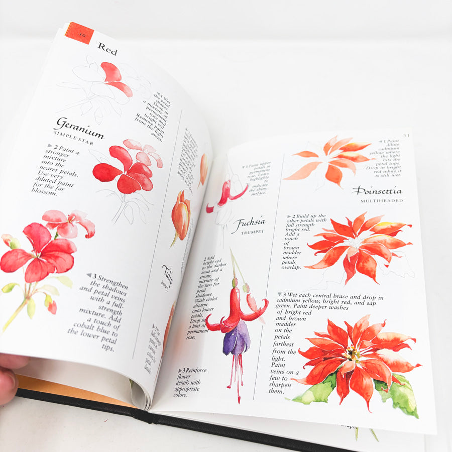 The Flower Painter's Pocket Palette Book by Elisabeth Harden