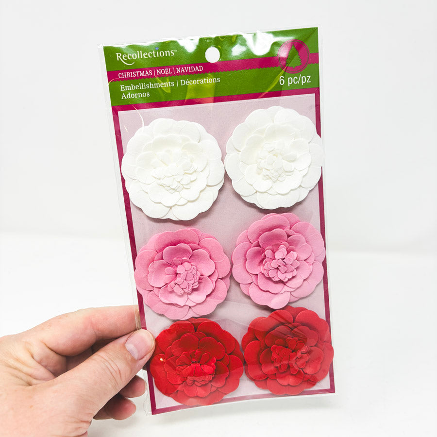 Recollections White/Pink/Red Flowers