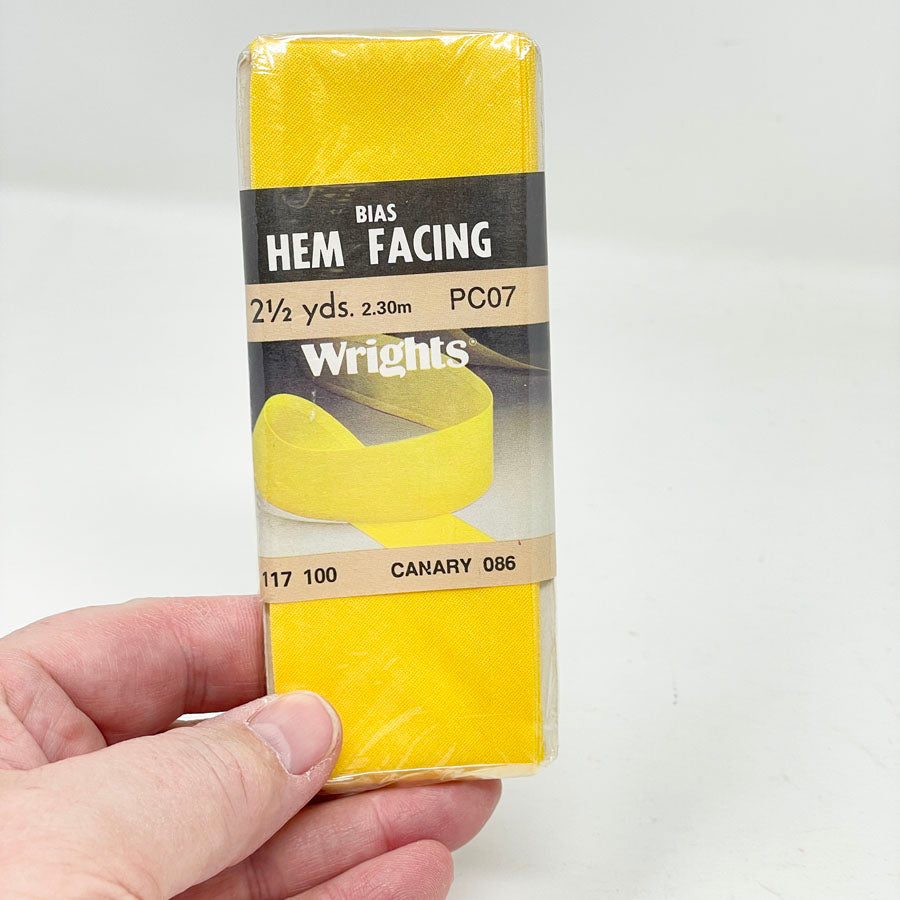 Wrights Hem Facing Bias - 2 1/2 Yds.