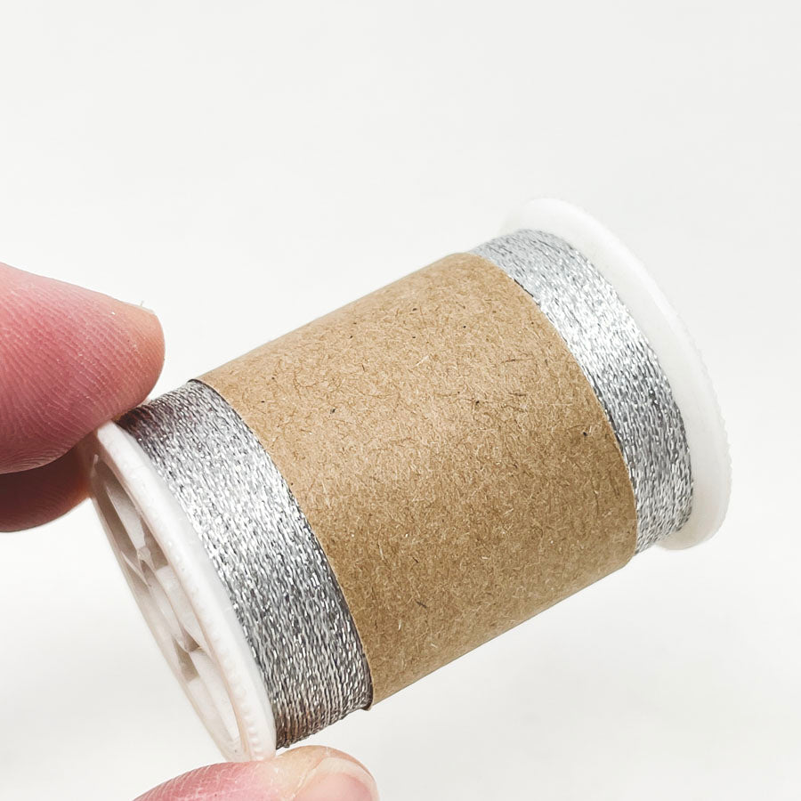 Silver Metallic Thread