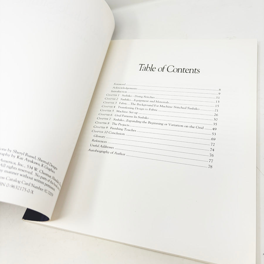 Sashiko Made Simple – Japanese Quilting by Machine Book