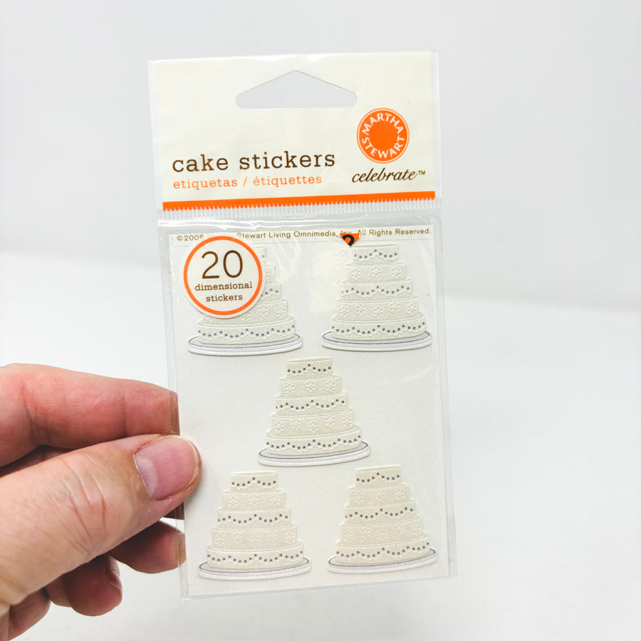 Martha Stewart Cake Stickers