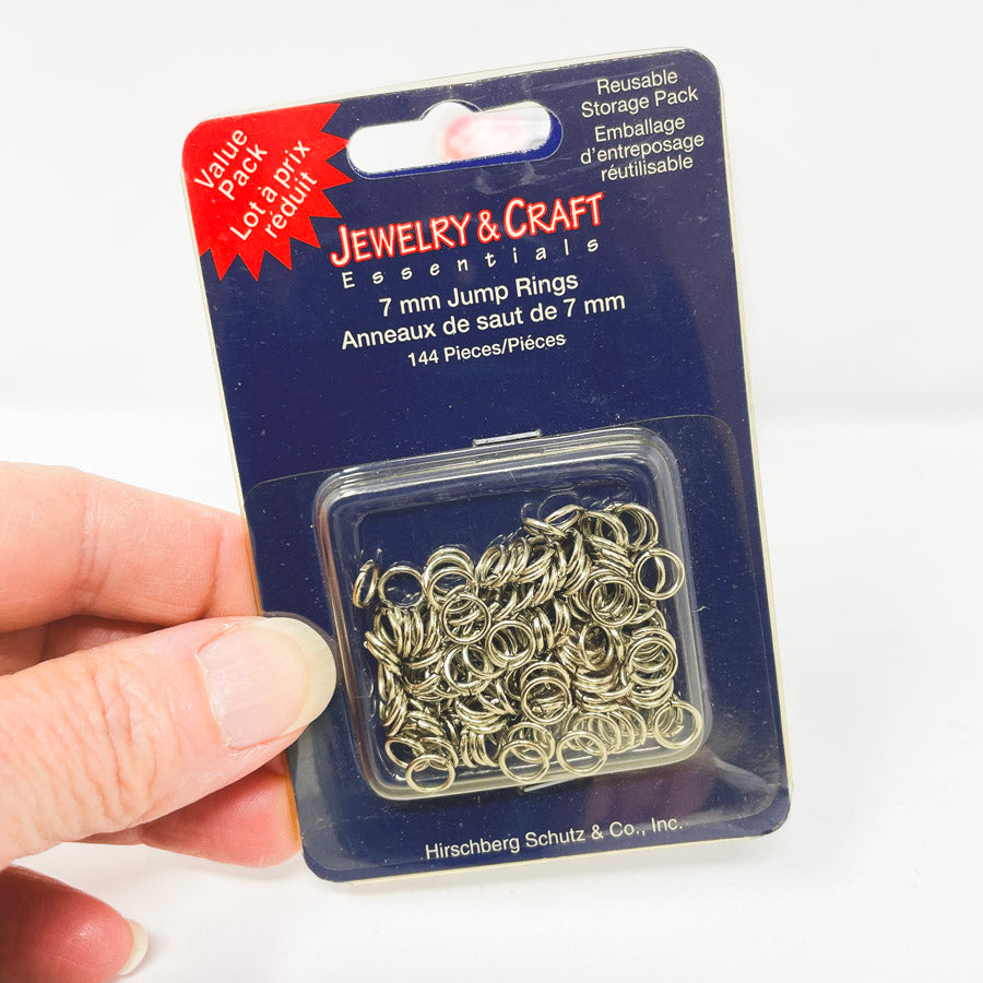 Jewelry Craft Essentials 7mm Gold Jump Rings