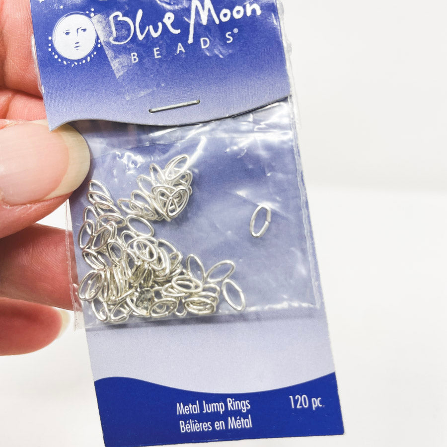 Blue Moon Beads Silver Jump Rings