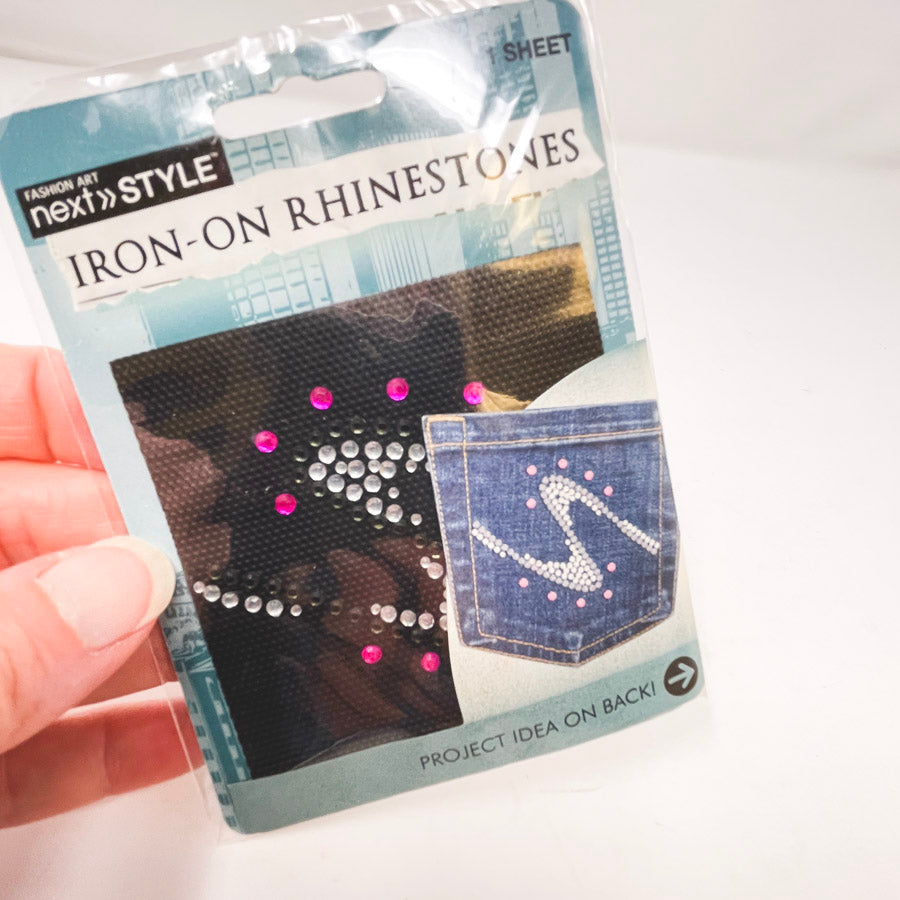 Fashion Art Iron on Rhinestones