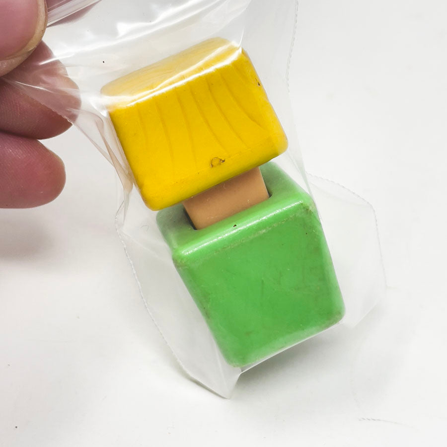 Vintage Toy Man - Square Shape
