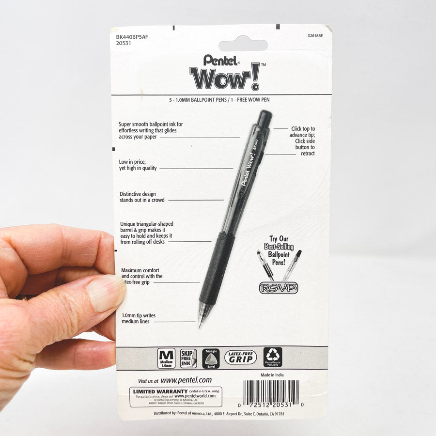 Pentel Wow! Ballpoint Pens