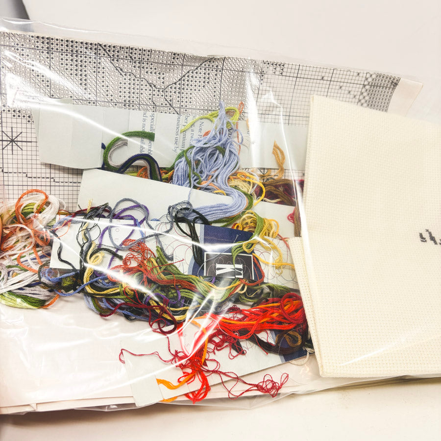 Janlynn Easy Putt Stocking Cross Stitch Kit (Started)
