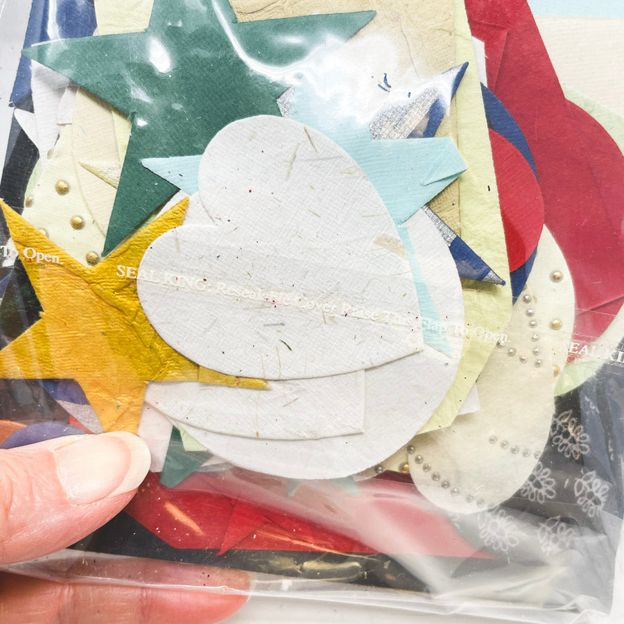 Decorative Collage Scrapbooking Handmade Papers