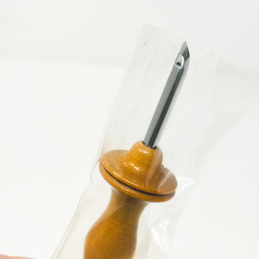 Wood Handle Punch Needle Tool